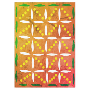 Vintage einfache Blumen-Tischdecke Tischdecke