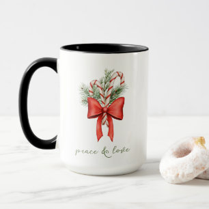 Vintage Einfache Zuckerstangen-Schleife Frieden Li Tasse