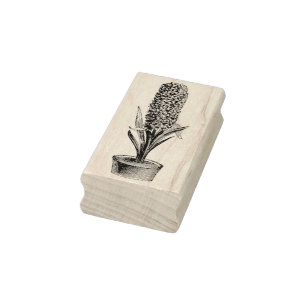 Vintage eingemachte gummistempel