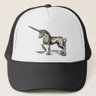 Vintage Einhorn Truckerkappe