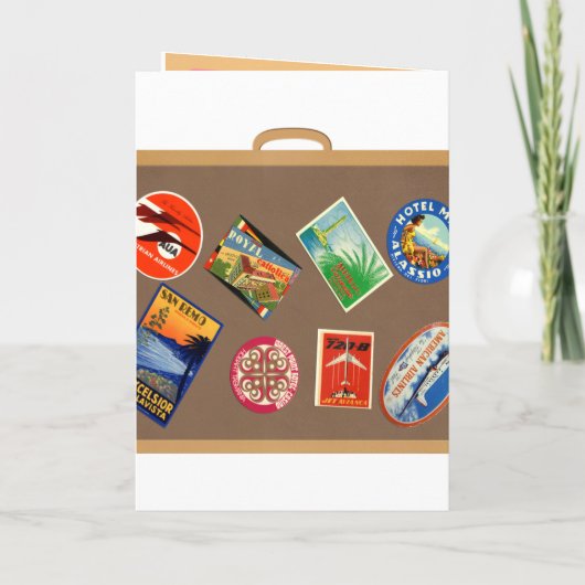 Vintage Einladung (Rückseite)