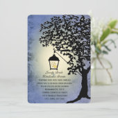 Vintage Einladung (Stehend Vorderseite)