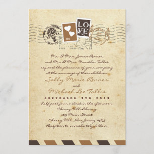 Vintage Einladung