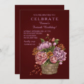 Vintage Einladung (Vorne/Hinten)