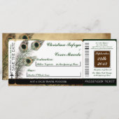 Vintage Einladung (Vorne/Hinten)