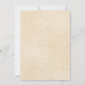 Vintage Einladung (Rückseite)