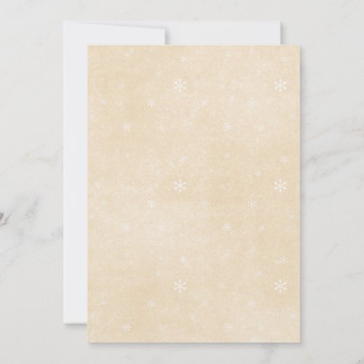 Vintage Einladung (Rückseite)