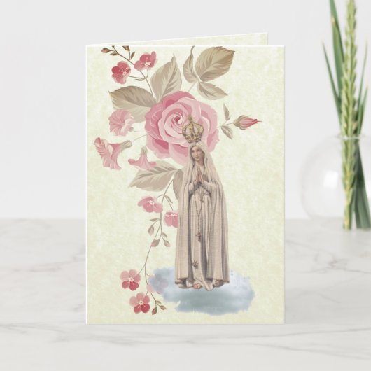 Vintage Einladung der katholischen Kommune (Vorderseite)