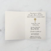 Vintage Einladung der katholischen Kommune (Innenseite)