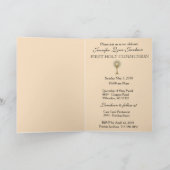 Vintage Einladung der katholischen Kommune (Innenseite)