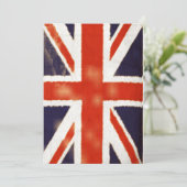 Vintage Einladung von der Unionsseite aus (Stehend Vorderseite)