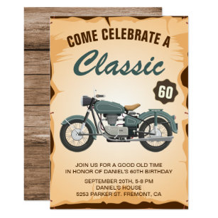 Motorrad Einladungen Zazzle De