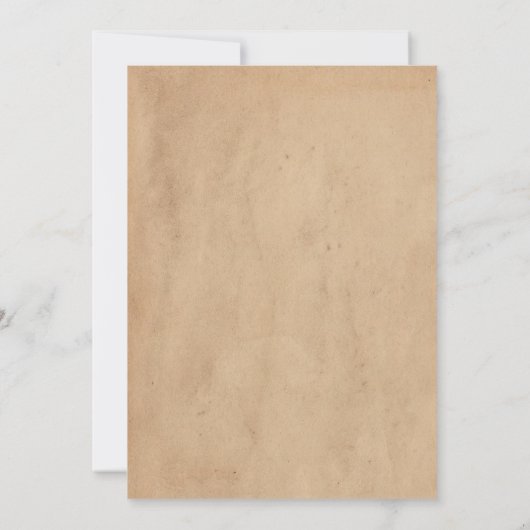 Vintage Einladung zum 1. Geburtstag Baseball (Rückseite)