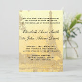 Vintage Einladung zur Hochzeit in Paris (Stehend Vorderseite)