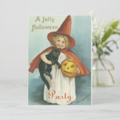 Vintage Einladungen (Stehend Vorderseite)