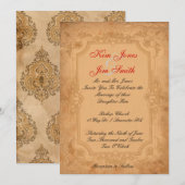 Vintage Einladungen (Vorne/Hinten)