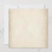 Vintage Einladungen zu Hochzeiten in Creme und Blu