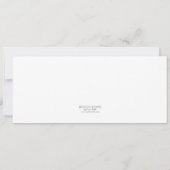 Vintage Einladungen zum Bridal-Duschbad im Tickets (Rückseite)