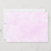 Vintage Einladungen zum Hochzeitsfeiern am Strand (Rückseite)