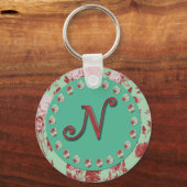 Vintage Einleitung N Schlüsselanhänger (Vorderseite)