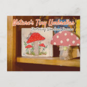 Vintage Einrichtung Postkarte (Vorderseite)