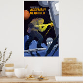 Vintage Einstellungserfordernisse für Mars Poster (Küche)