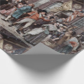 Vintage Einwaschung in Philadelphia Wr. Geschenkpapier (Ecke)