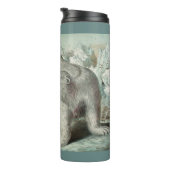 Vintage Eisberg-Winterdarstellung Thermosbecher (Nach rechts gedreht)