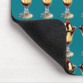 Vintage Eiscreme Sundae Mousepad (Ecke)