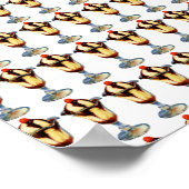 Vintage Eiscreme Sundae Poster (Ecke)