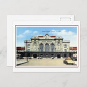 Vintage Eisenbahn, Gewerkschaft Denver, Taxis Postkarte (Vorne/Hinten)