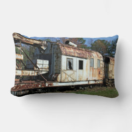 Vintage Eisenbahnwagen Lendenkissen