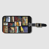 Vintage Eisenbahnwerbung Gepäckanhänger (Vorderseite (Horizontal))