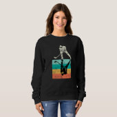 Vintage-Eishockey Sweatshirt (Vorne ganz)