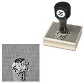 Vintage Eiskunst Gummistempel (Stempel)