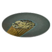 Vintage Eiskunst Schneidebrett (Ecke)