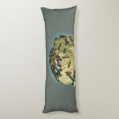 Vintage Eiskunst Seitenschläferkissen (Rückseite (Vertikal))