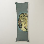 Vintage Eiskunst Seitenschläferkissen (Vorderseite Vertikal)