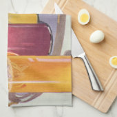 Vintage Eistränke auf einem Fach Geschirrtuch (Viertel Falte)