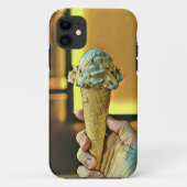 Vintage Eistüte Case-Mate iPhone Hülle (Rückseite)