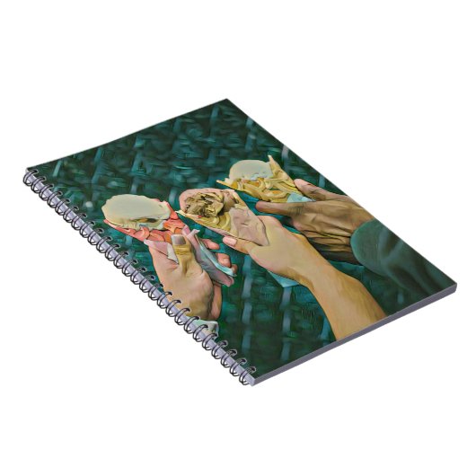 Vintage Eistüte Notizblock (Rechte Seite)