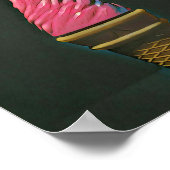 Vintage Eistüte Poster (Ecke)