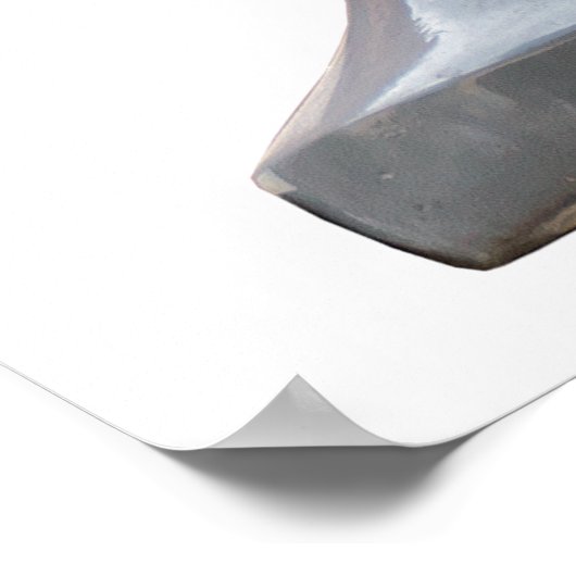 Vintage Eistüte Poster (Ecke)