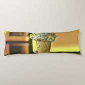 Vintage Eistüte Seitenschläferkissen (Rückseite)