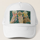 Vintage Eistüte Truckerkappe (Vorderseite)