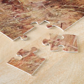 Vintage-Elch-Gemälde Puzzle (Seite)