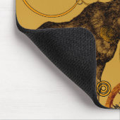 Vintage-Elch-Geschenke Mousepad (Ecke)
