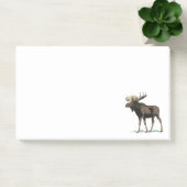 Vintage Elch-Illustration Post-it Klebezettel (Büro)