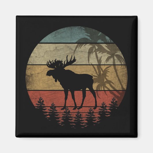VINTAGE ELCH MAGNET (Vorne)