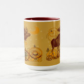 Vintage Elchgeschenke Tasse (Zentrum)